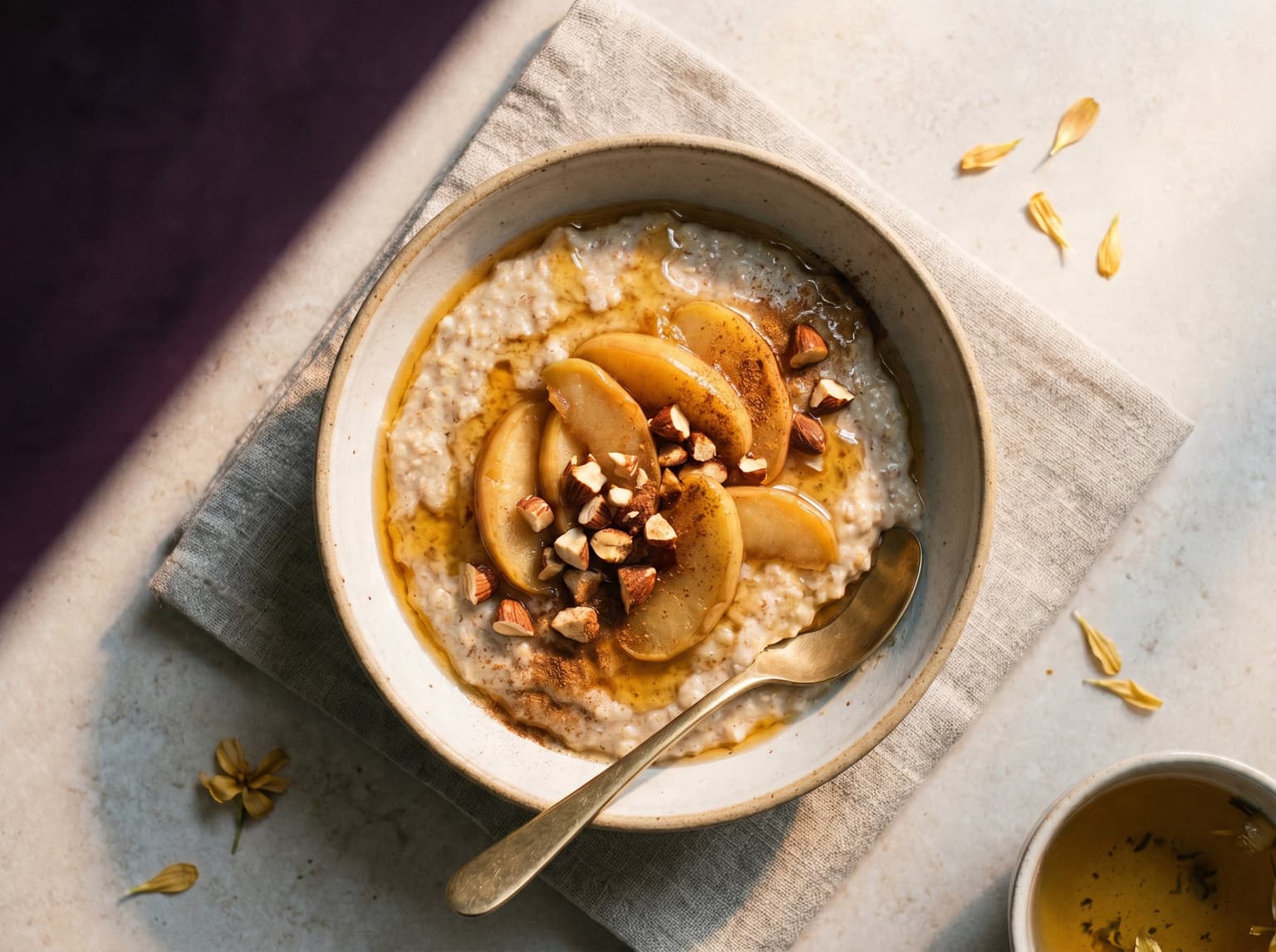 Doshic Breakfast Bowl — Warm Spiced Oats for Vata & Pitta